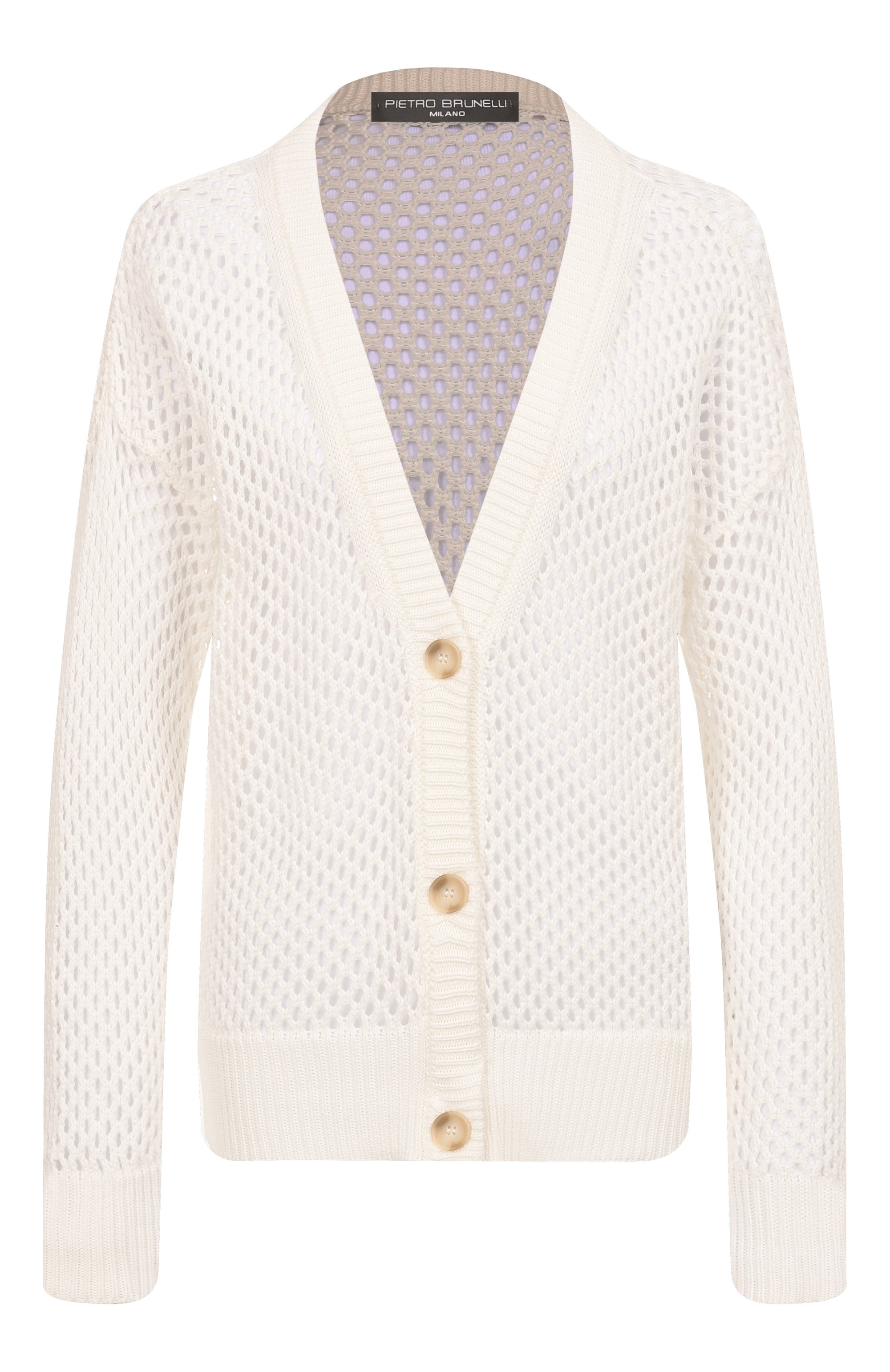 Хлопковый кардиган PIETRO BRUNELLI, арт. CG G007/C00102, фото 1