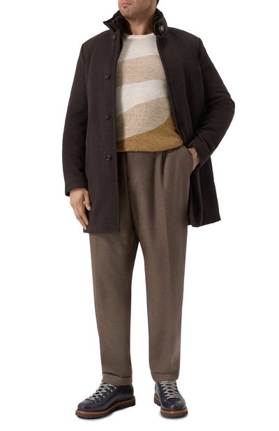 Брюки PAUL&SHARK коричневого цвета по цене 48800 руб., арт. 15314077/62, фото 2 Брюки PAUL&SHARK, арт. 15314077/62, фото 2