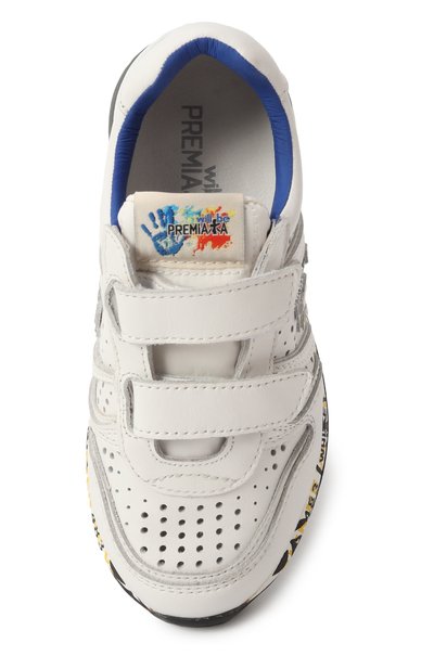 Кожаные кроссовки sky PREMIATA WILL BE, арт. 18049359/SKY V/27-35, фото 4