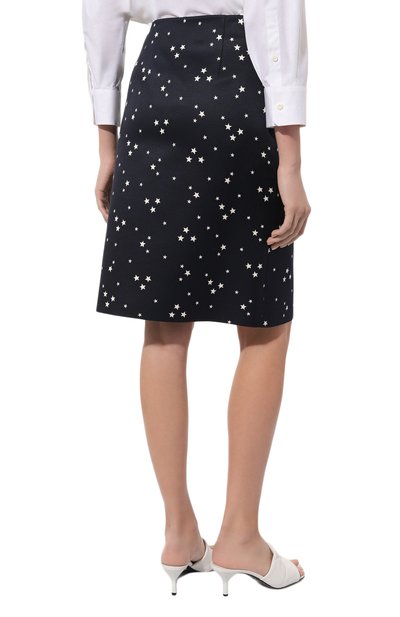 Юбка из шерсти и шелка PRADA, арт. P143S-1YHC-F069Q-211, фото 4