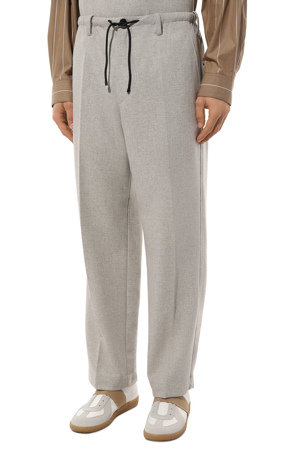 Брюк�и из шерсти и кашемира DRIES VAN NOTEN, арт. 242-020905-9261, фото 3