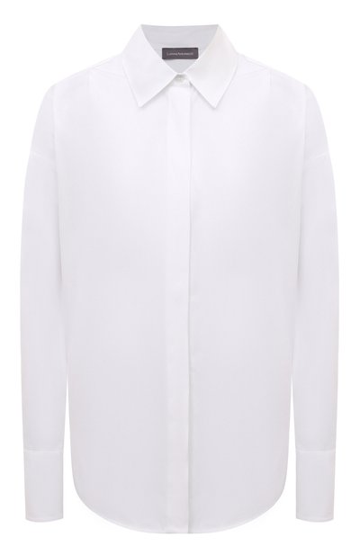 Женская хлопковая рубашка LORENA ANTONIAZZI, арт. CA01AP/3434