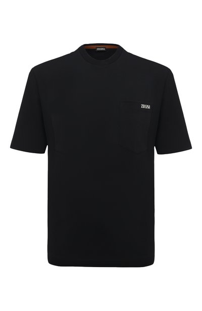 Хлопковая футболка ZEGNA, арт. UC385A6/C785, фото 1