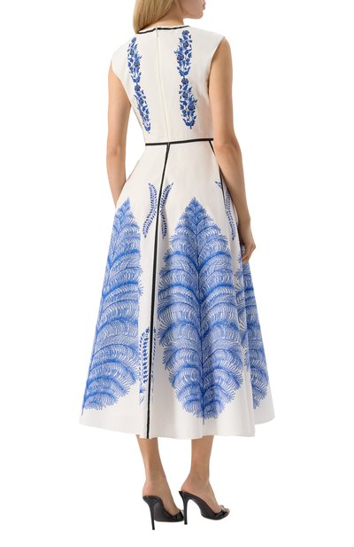 Хлопковое платье GIAMBATTISTA VALLI, арт. 25SSPVCA5086-59PRI, фото 4