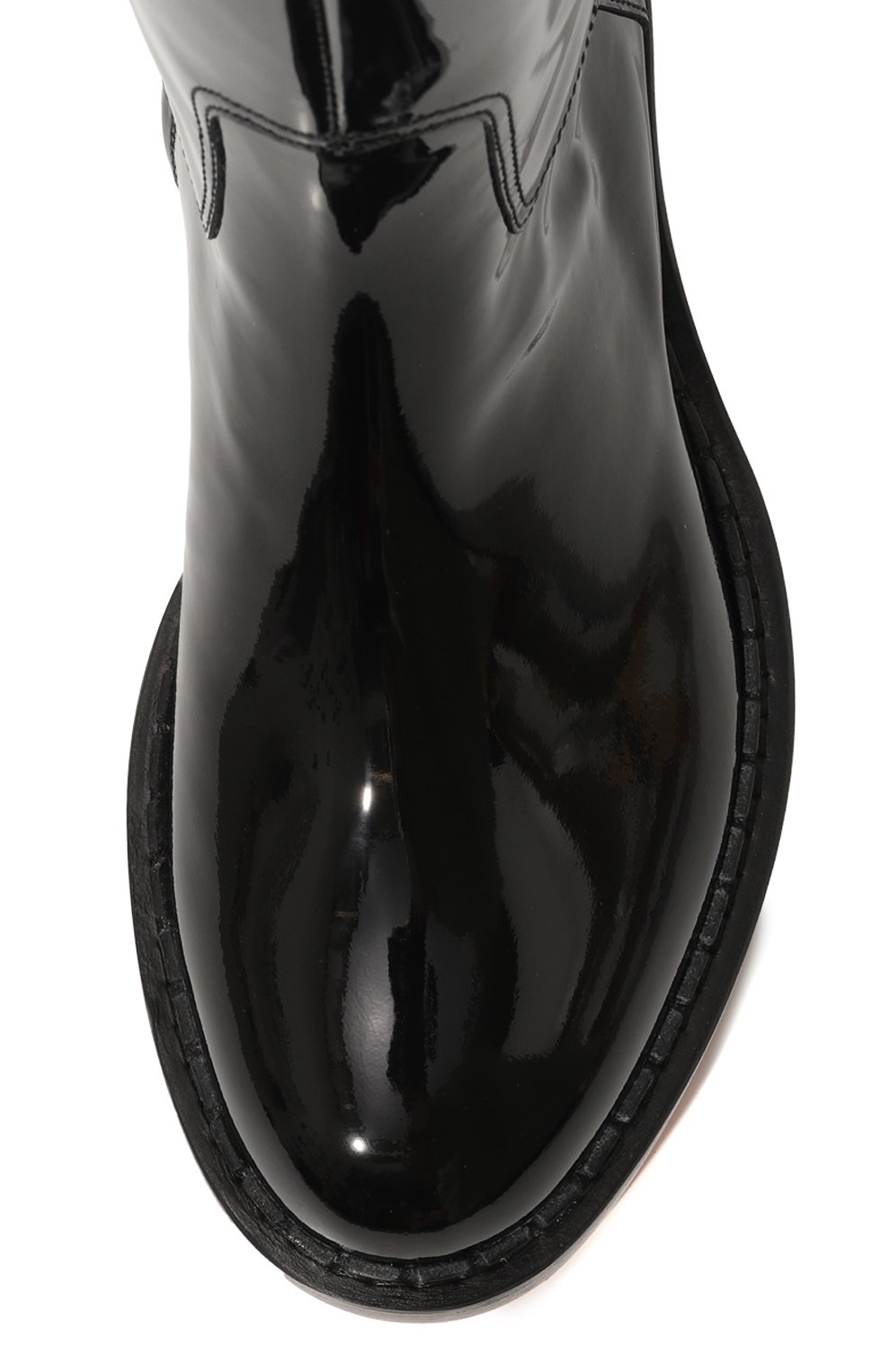 Кожаные ботфорты SANTONI, арт. WSAL70563BJ2TSQ9, фото 6