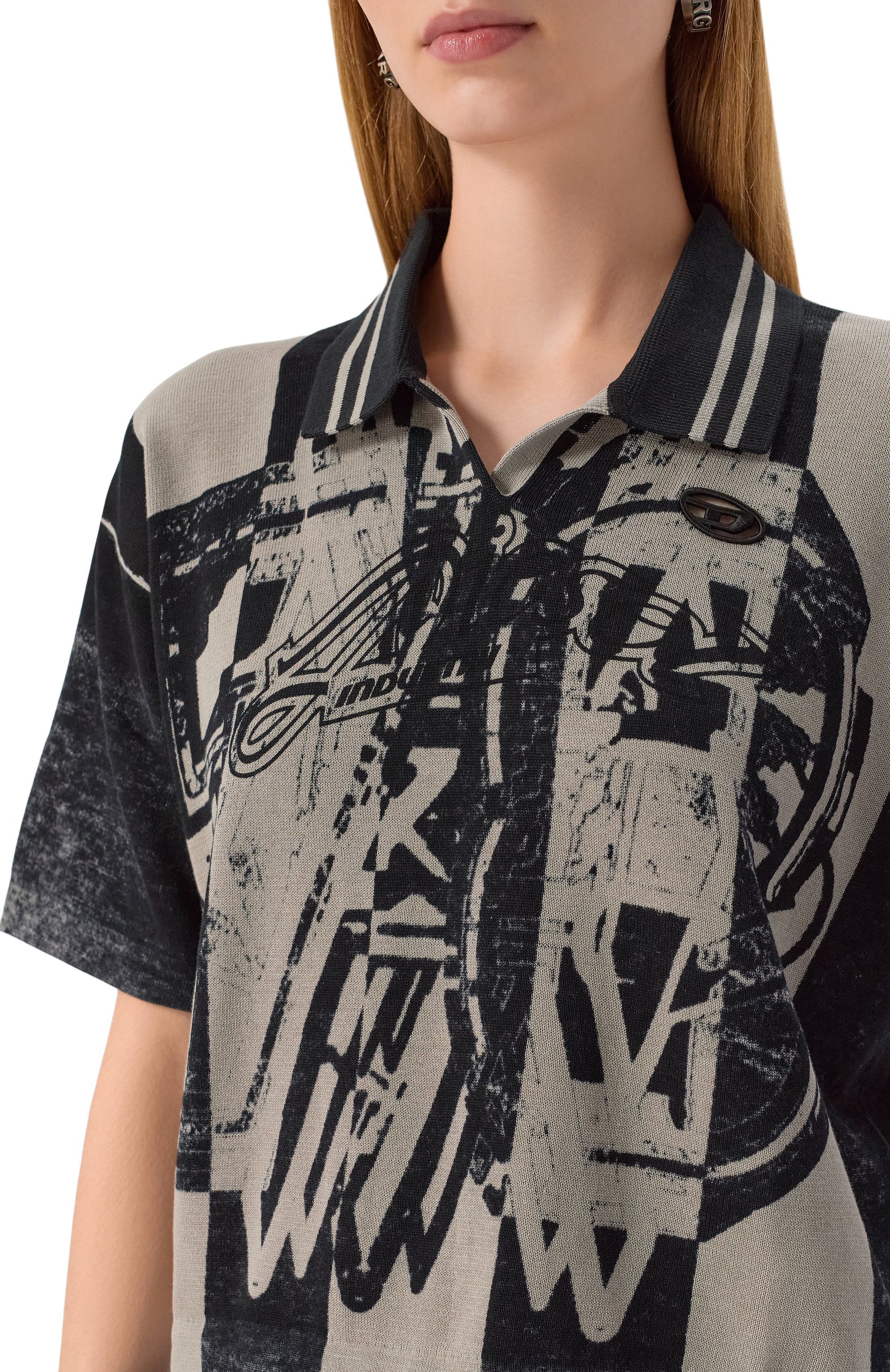 Хлопковое поло DIESEL, арт. A19666/0NKCJ, фото 5