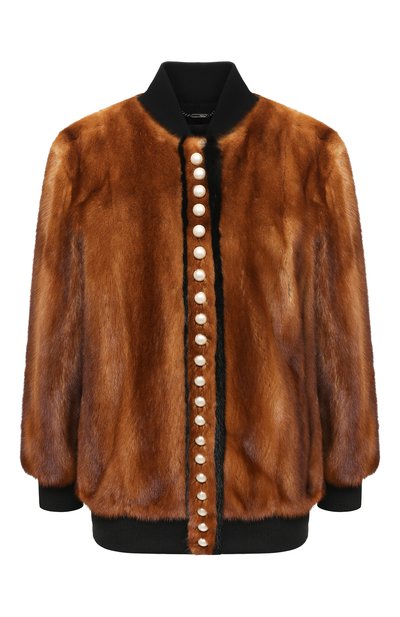 Женская шуба из меха норки FENDI, арт. FNE08F A142