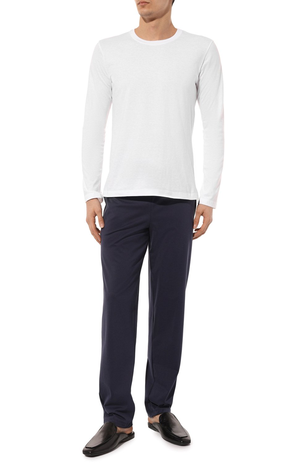 Хлопковые домашние брюки HANRO, арт. 075435, фото 2