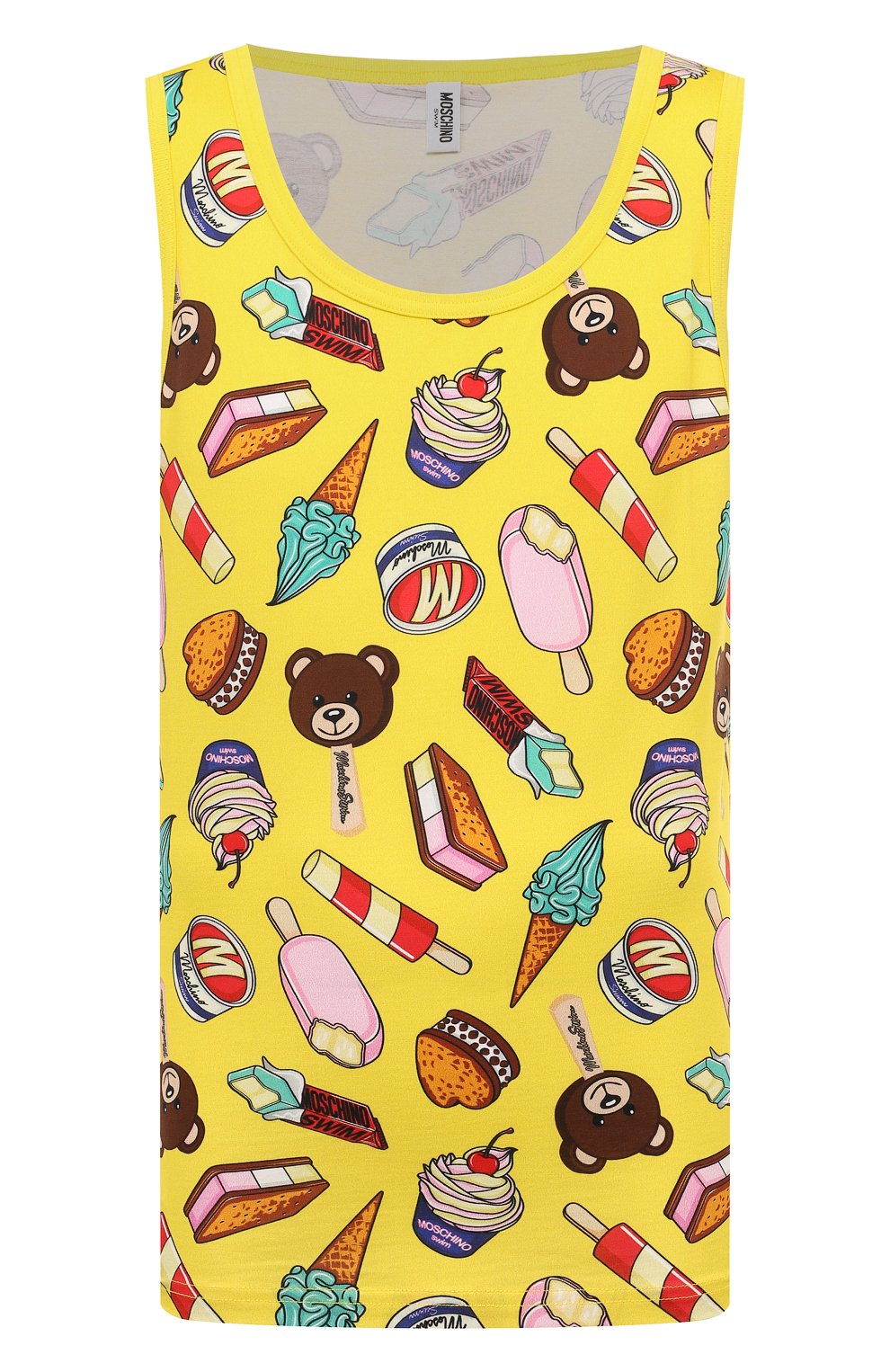 Хлопковая майка MOSCHINO, арт. A8901/9413, фото 1