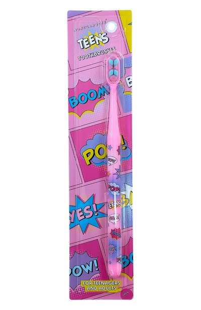 Розовая зубная щетка 7+ MONTCAROTTE, арт. МСТ909, фото 2