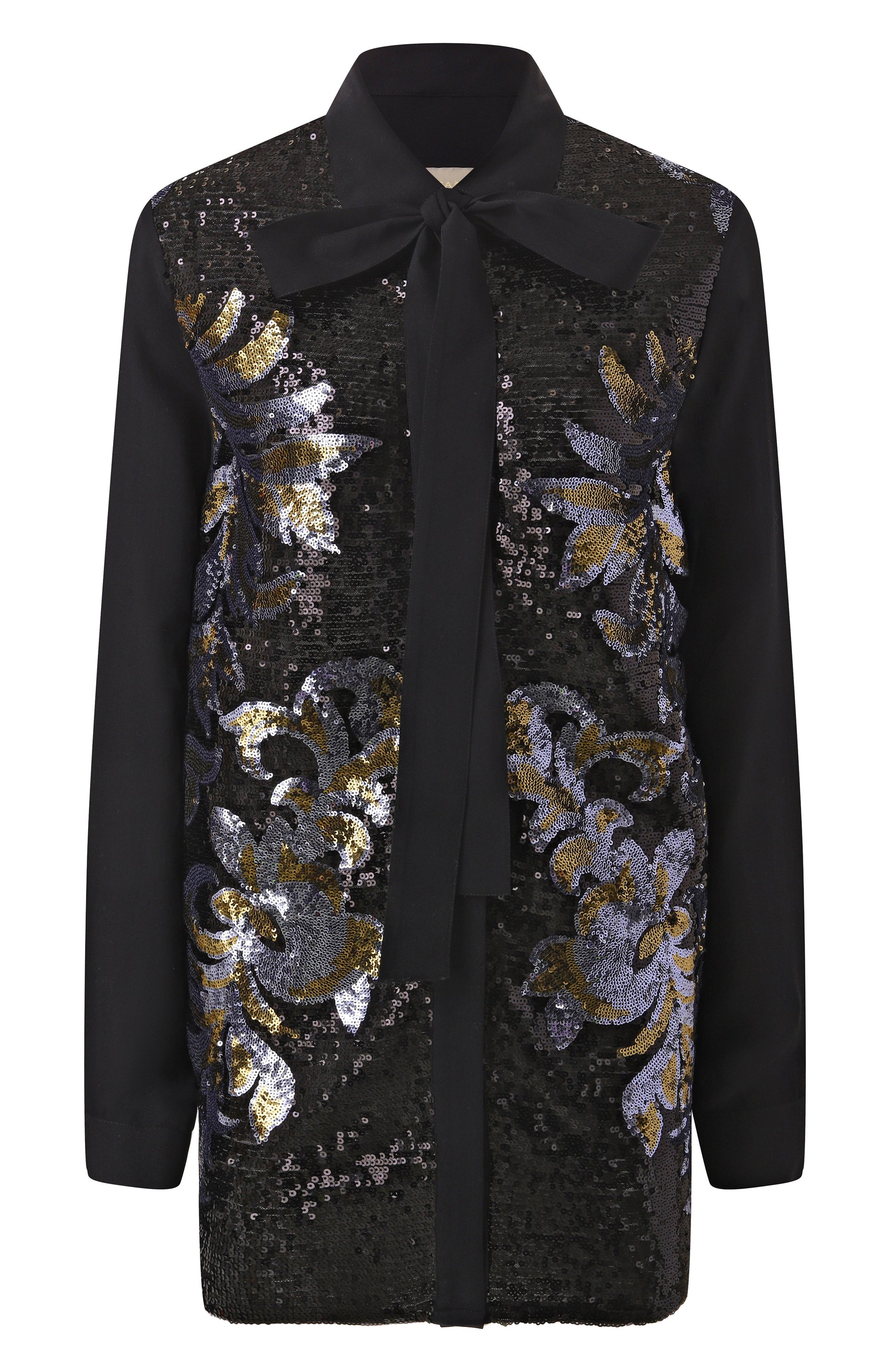 Блузка с отделкой пайетками ELIE SAAB, арт. SH064, фото 1