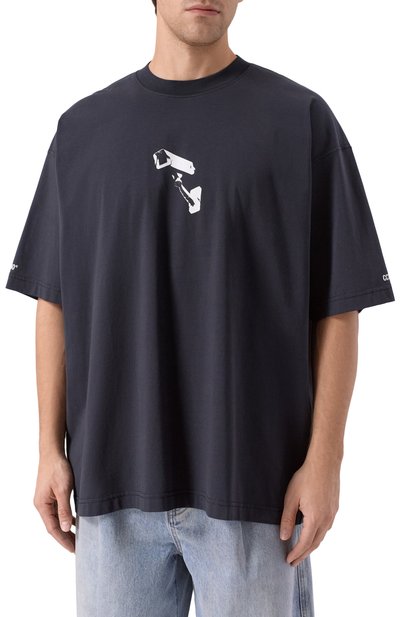 Хлопковая футболка VETEMENTS, арт. UH76TR440B, фото 3