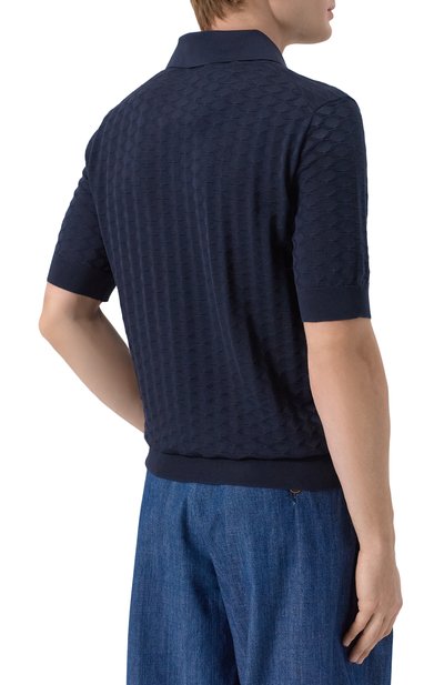 Шелковое поло DOLCE & GABBANA, арт. GXZ02Z/JBS0F, фото 4