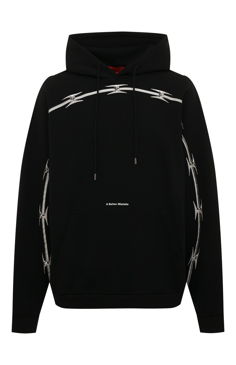 Хлопковое худи A BETTER MISTAKE, арт. 02D2TH041 FL002PD, фото 1
