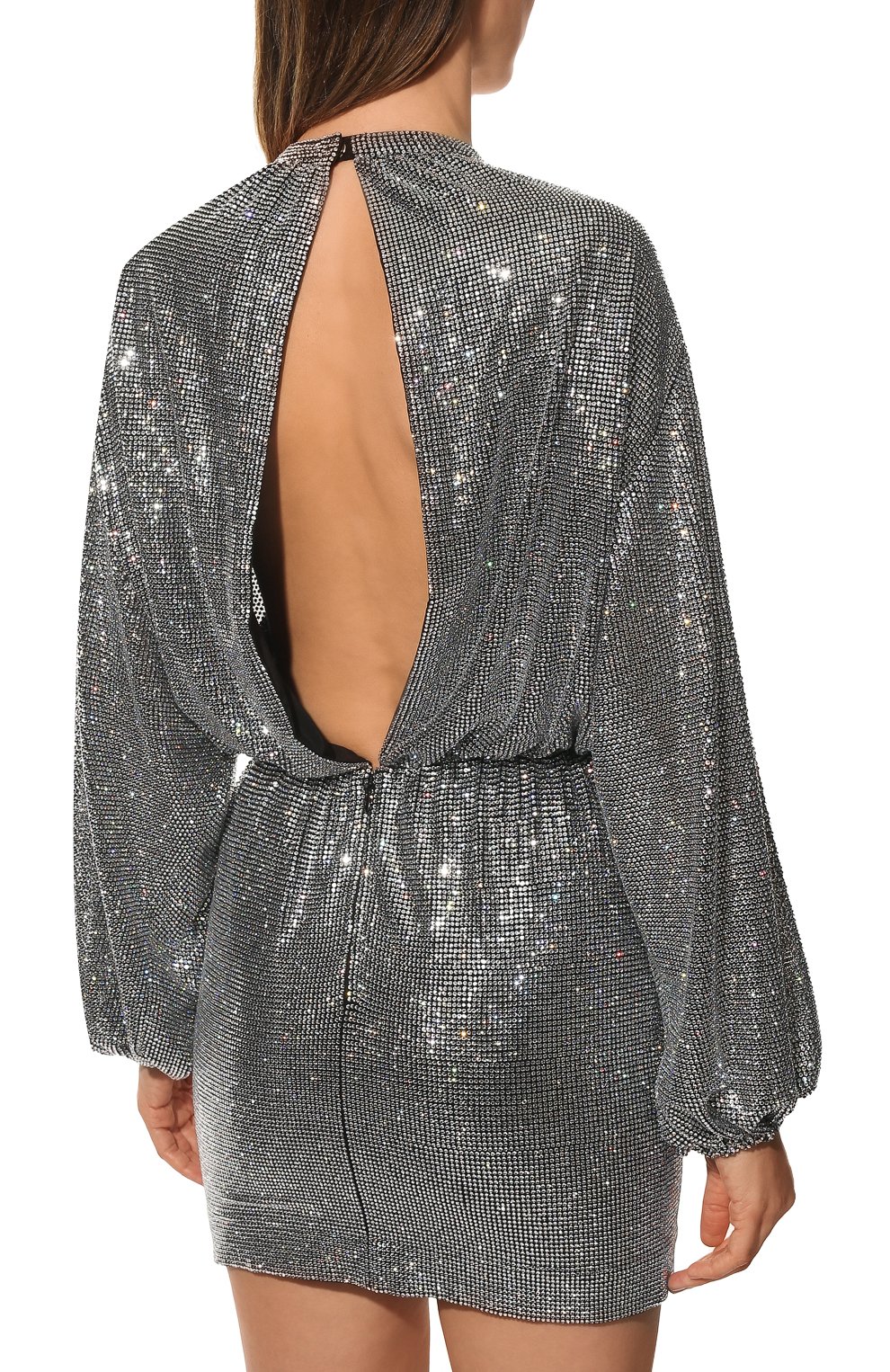 Платье с отделкой стразами DOLCE & GABBANA, арт. F6ZR2Z/GD34T, фото 4