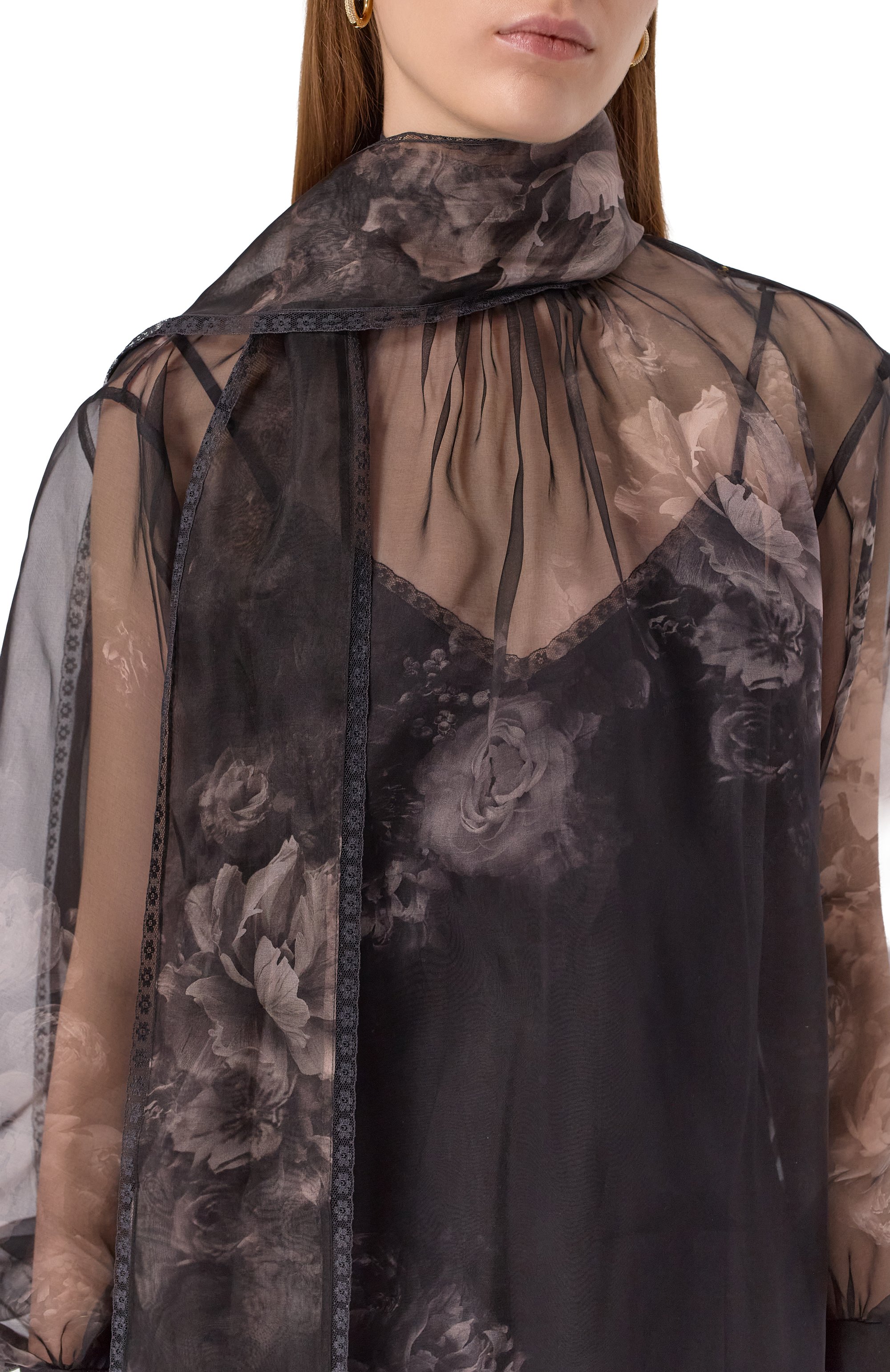 Шелковая блузка ZIMMERMANN, арт. 5353TF251, фото 5