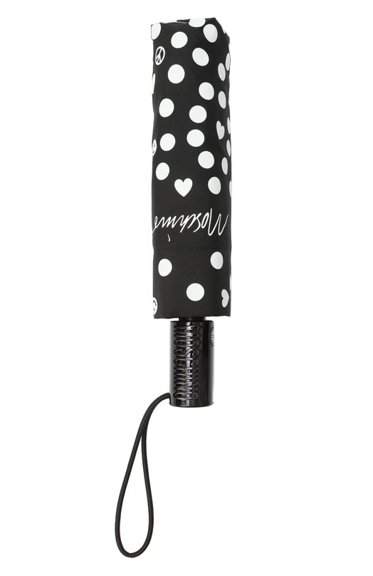 Складной зонт Moschino 8939-0PENCL0SEA Чёрно-белый  8939-0PENCL0SEA Фото 6