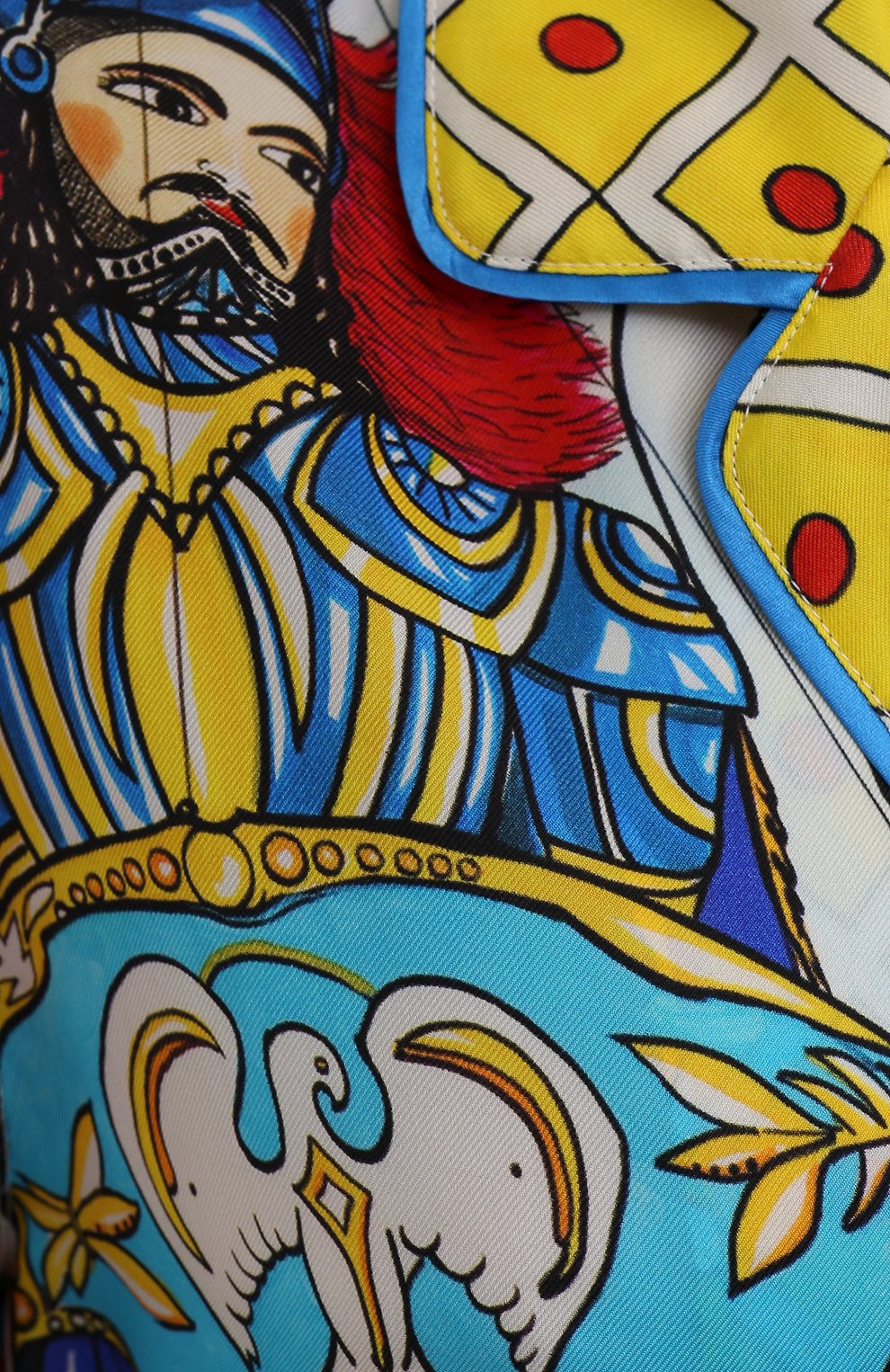 Шелковая рубашка DOLCE & GABBANA, арт. F5N53T/GDS12, фото 5