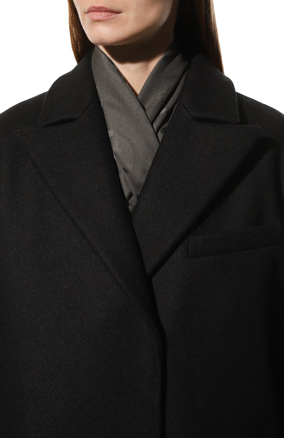 Платок из шерсти и шелка GIORGIO ARMANI, арт. 795306/3R110, фото 2