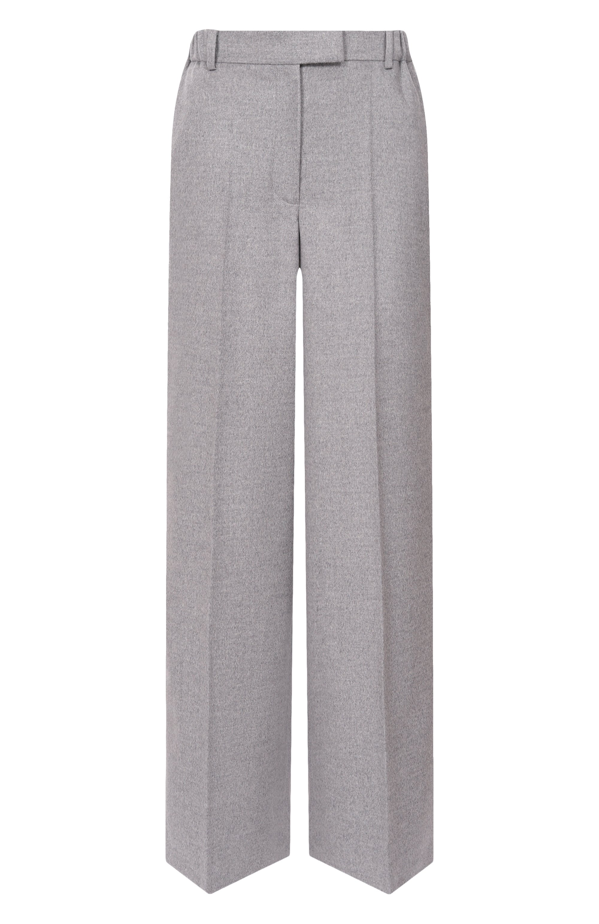 Брюки из шерсти и шелка SHERVARLI серого цвета по цене 89000 руб., арт. TR26-0020, фото 1 Брюки из шерсти и шелка SHERVARLI, арт. TR26-0020, фото 1