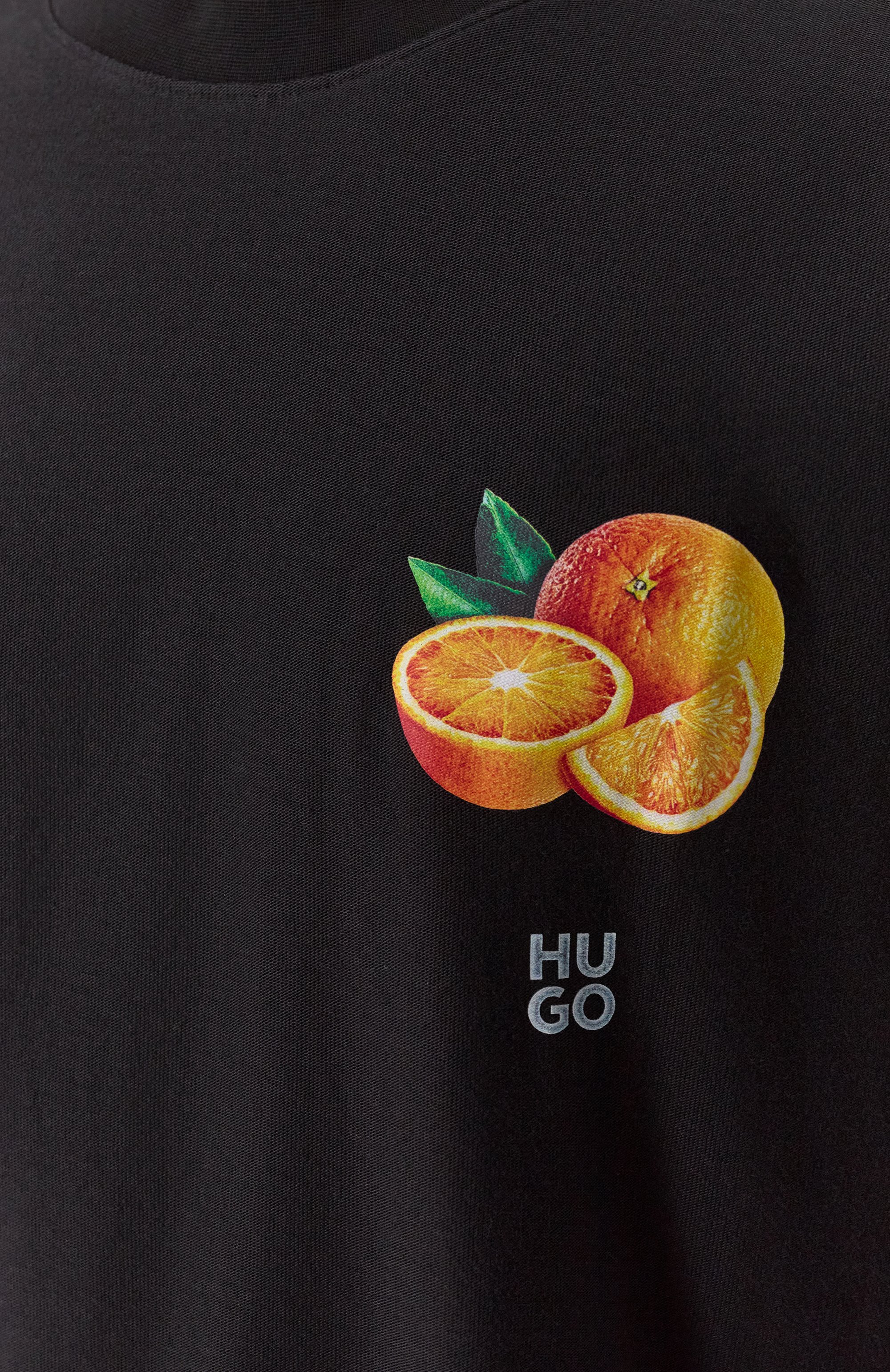 Хлопковая футболка HUGO, арт. 50537576, фото 5