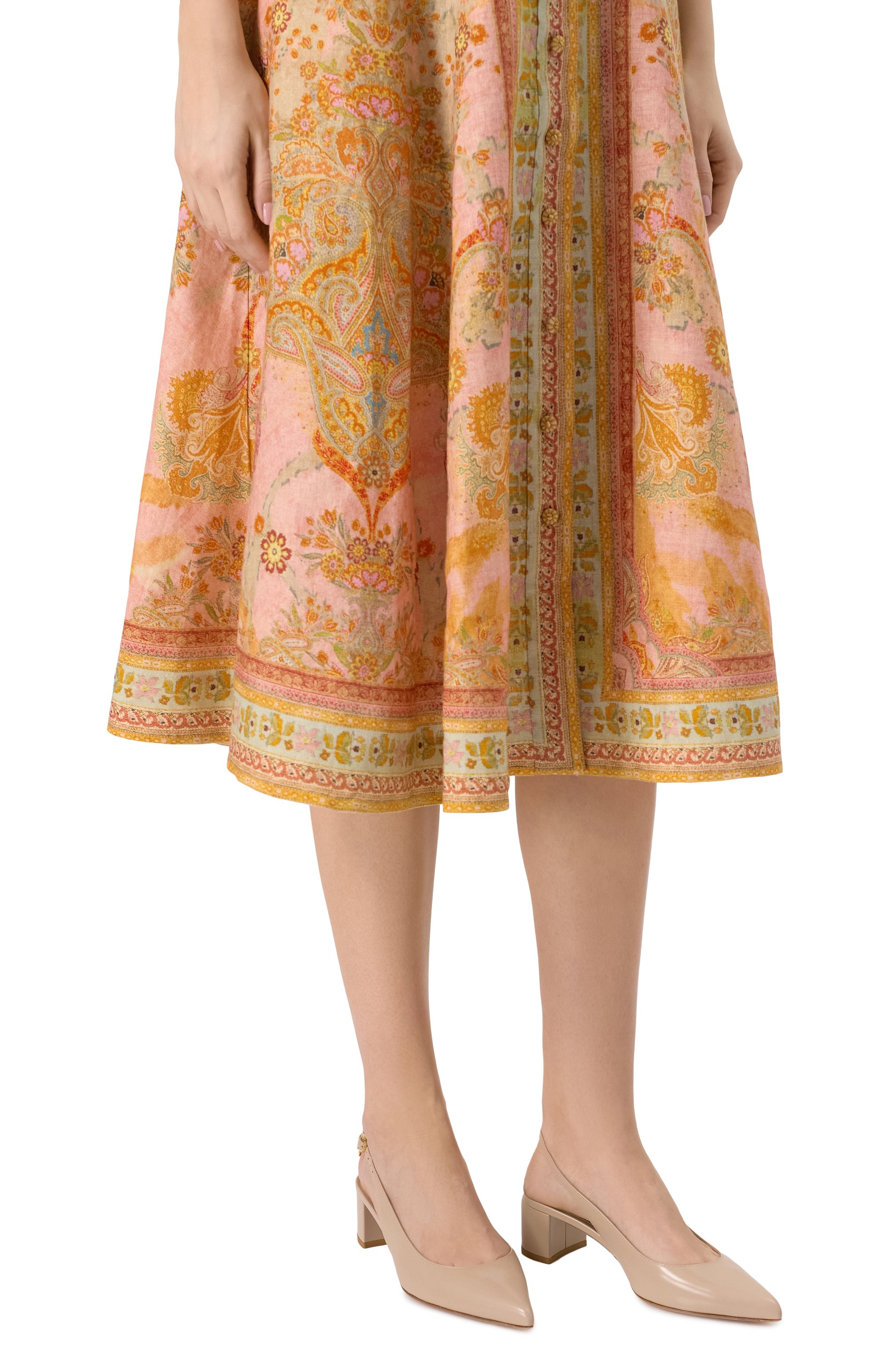 Кожаные туфли piper sling 45 GIANVITO ROSSI, арт. G95479.45RIC.T0KI0M0USSE, фото 3