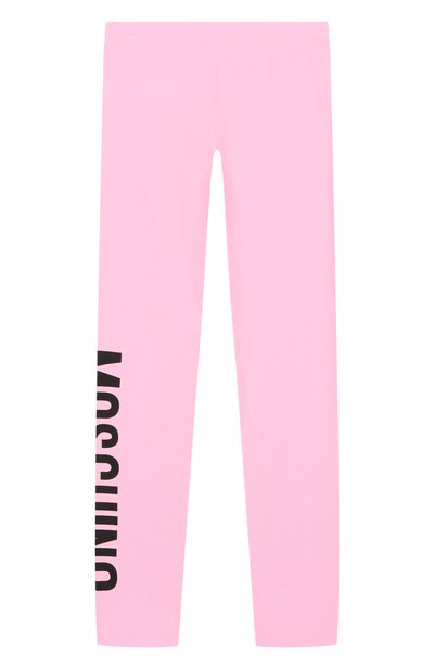 Хлопковые легинсы MOSCHINO, арт. HDP075/LBA00, фото 2