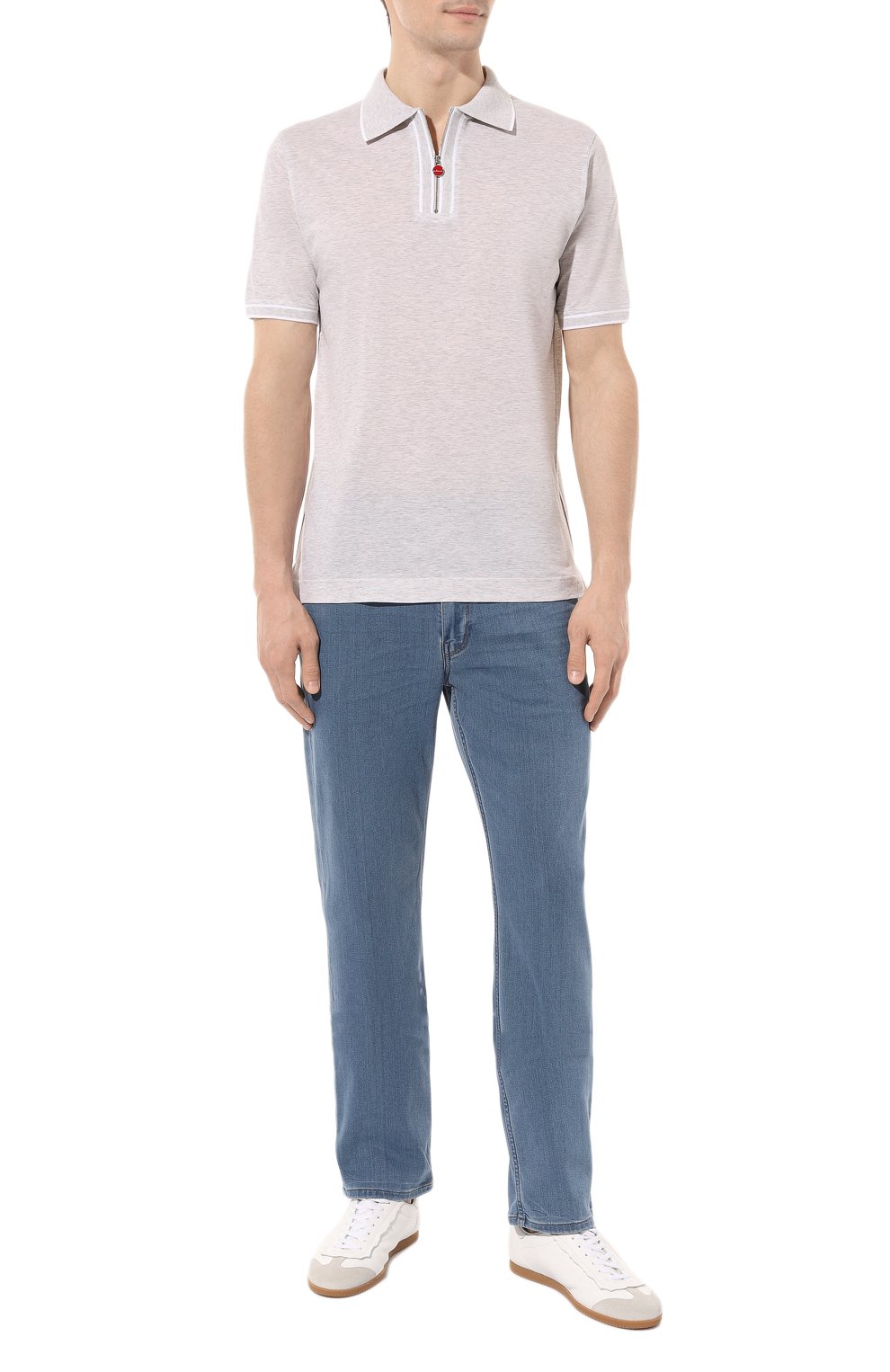 Хлопковое поло KITON, арт. UK1267, фото 2