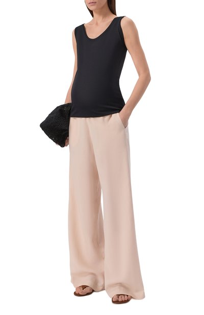 Топ из вискозы PIETRO BRUNELLI черного цвета по цене 16550 руб., арт. MEG039/VIGCRE, фото 2 Топ из вискозы PIETRO BRUNELLI, арт. MEG039/VIGCRE, фото 2