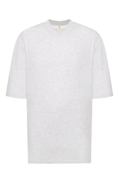 Хлопковая футболка BRUNELLO CUCINELLI, арт. M0B131396W, фото 1