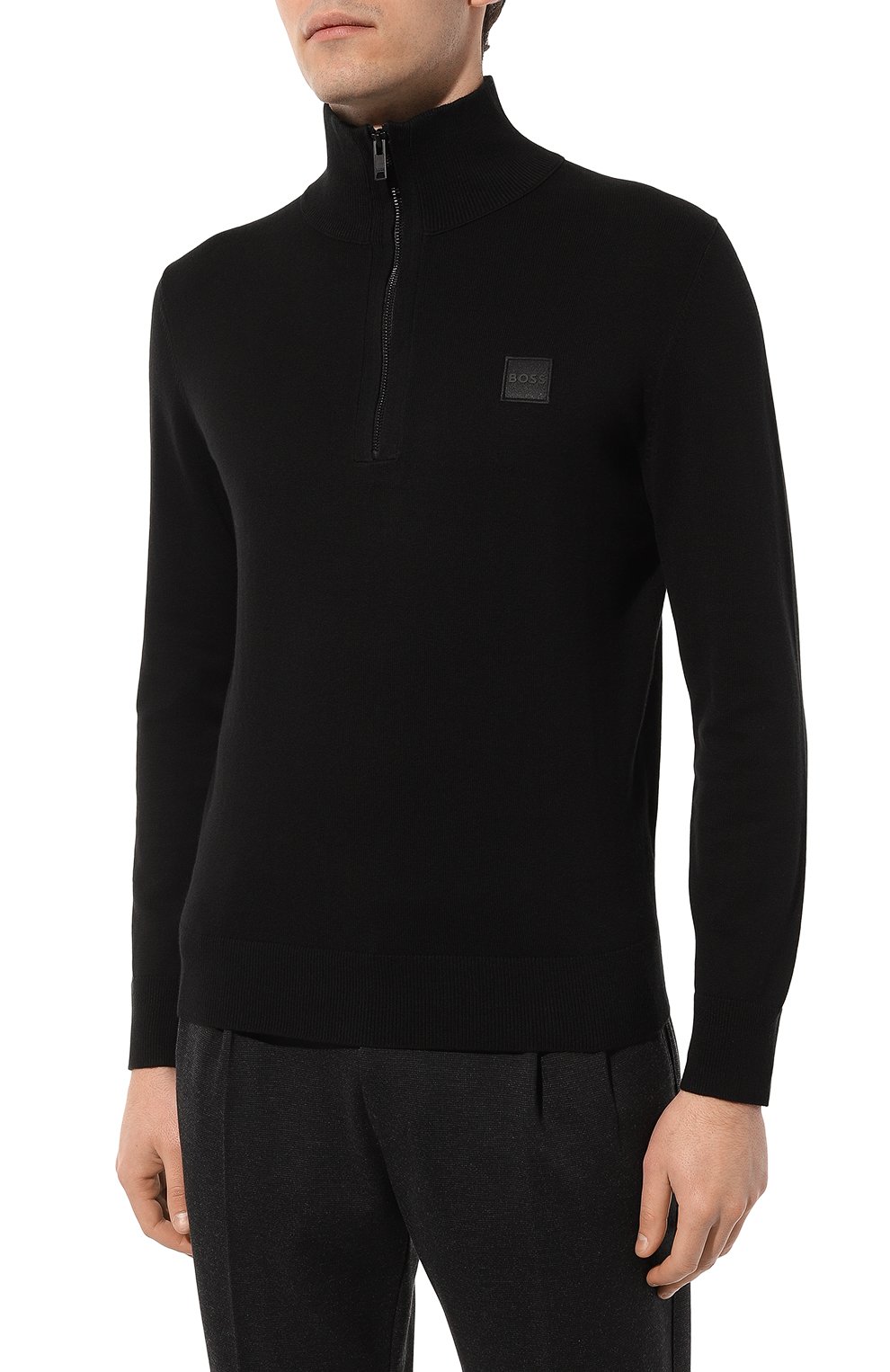 Джемпер из хлопка и кашемира BOSS ORANGE, арт. 50494387, фото 3