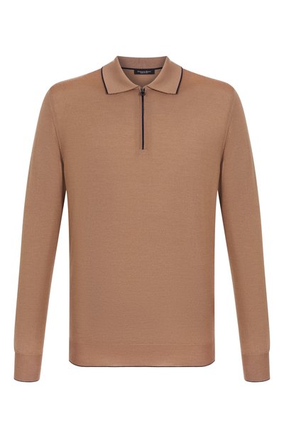 Мужская поло из шерсти и шелка STEFANO RICCI, арт. KE08004P30/E25374