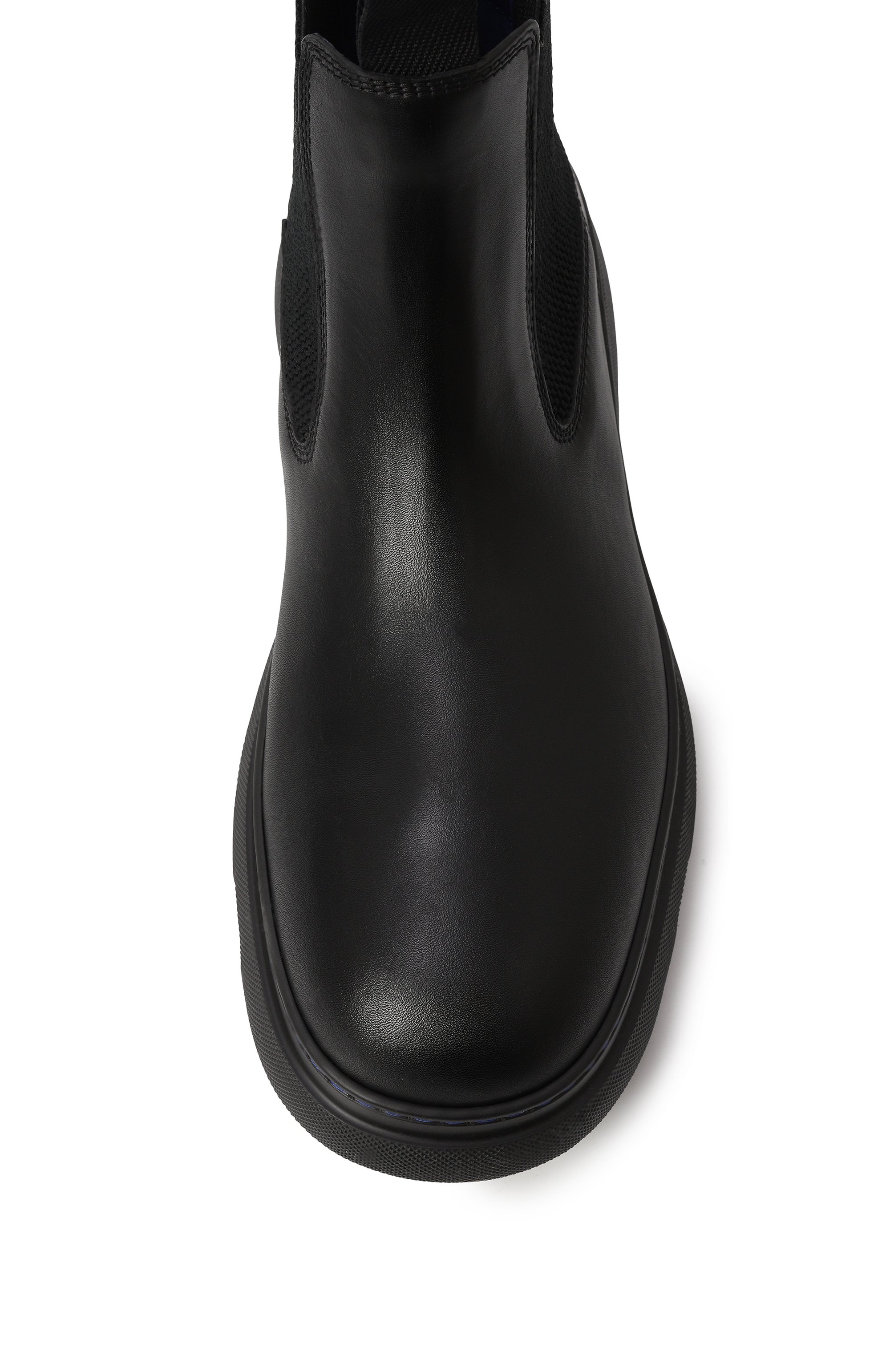 Кожаные челси creeper BURBERRY, арт. 8092588, фото 7