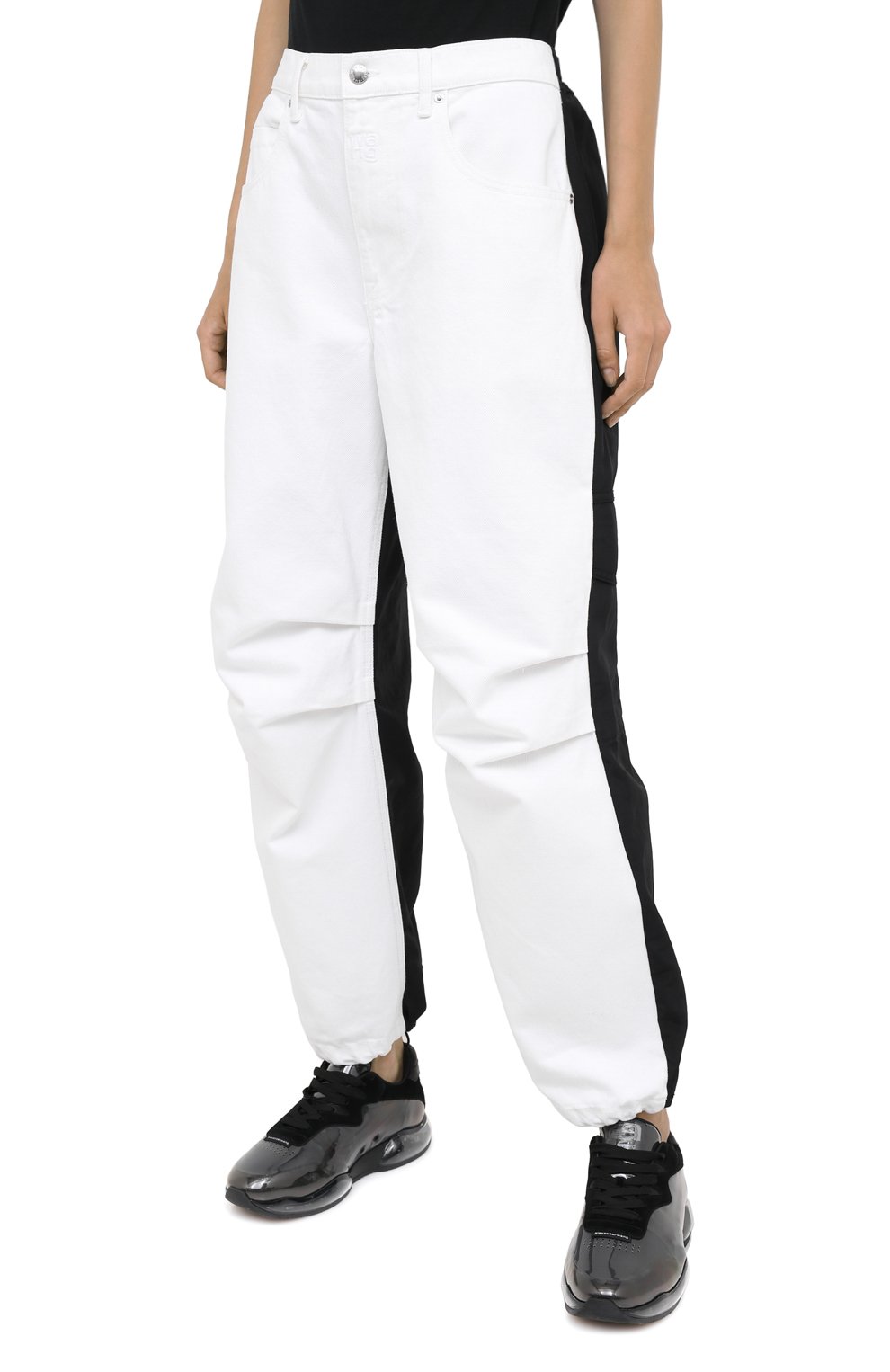 Джинсы ALEXANDER WANG белого цвета по цене 48100 руб., арт. 4DC2204791, фото 3 Джинсы ALEXANDER WANG, арт. 4DC2204791, фото 3