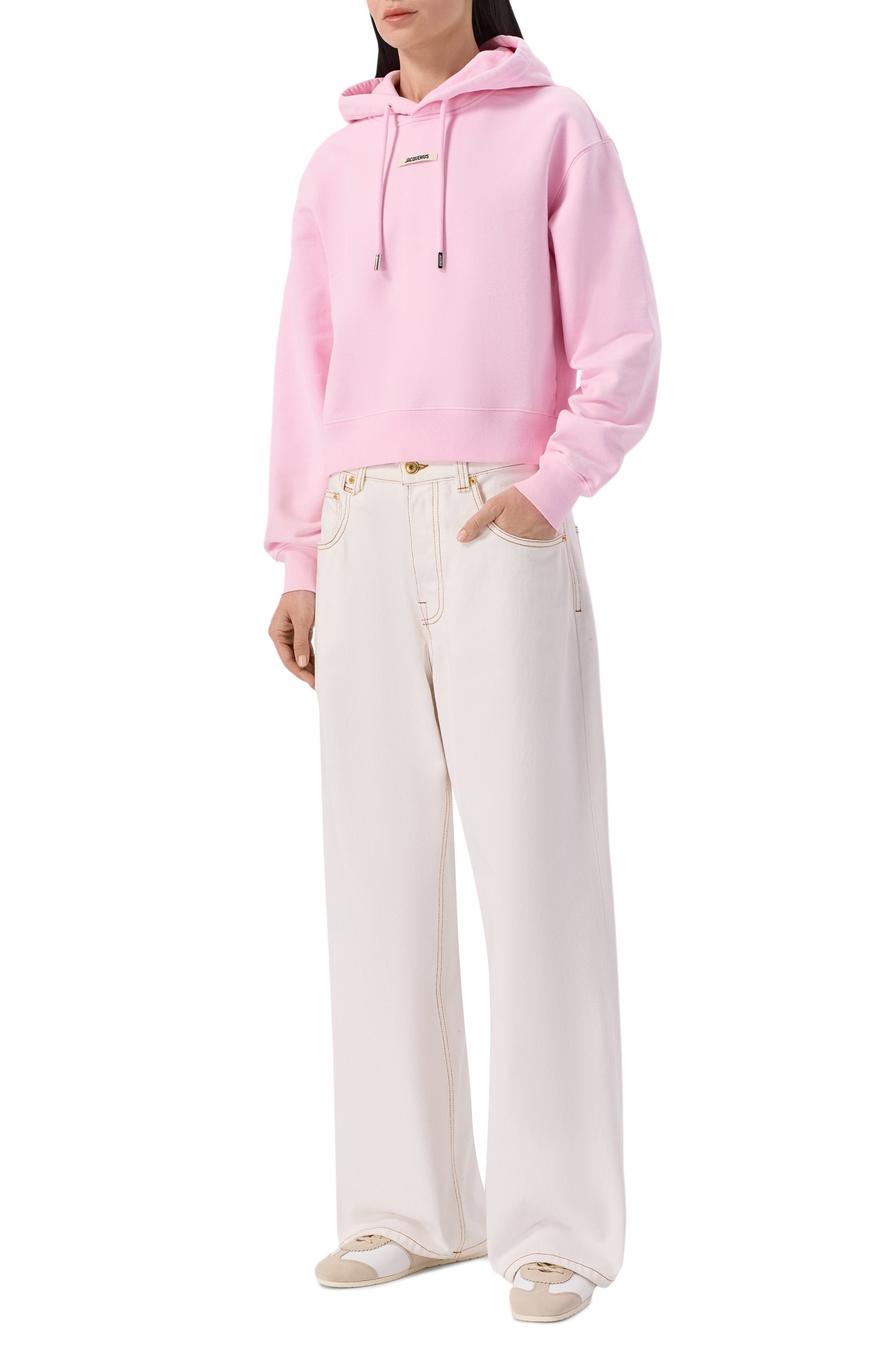 Хлопковое худи JACQUEMUS, арт. 24EH0W00247/AJ00109, фото 2