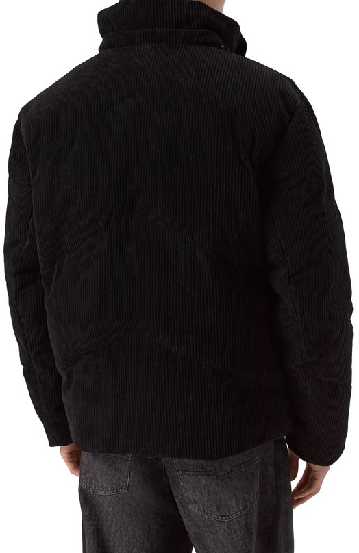 Вельветовый пуховик EA7 7M000446/AF14636 Чёрный  7M000446/AF14636 Фото 4