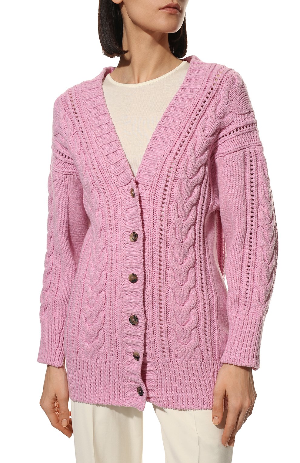 Шерстяной кардиган ALEXANDER MCQUEEN, арт. 688388/Q1AY1, фото 3
