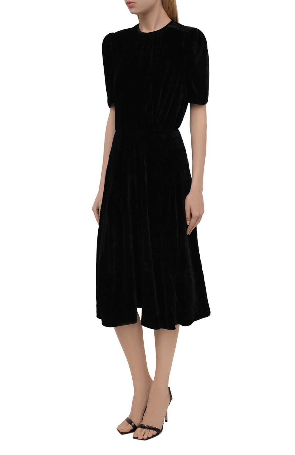 Платье из вискозы и шелка ISABEL MARANT, арт. R02090-21H049I/ULIANA, фото 3