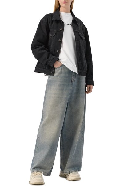 Хлопковая футболка BALENCIAGA, арт. 818431/TPVK1, фото 2