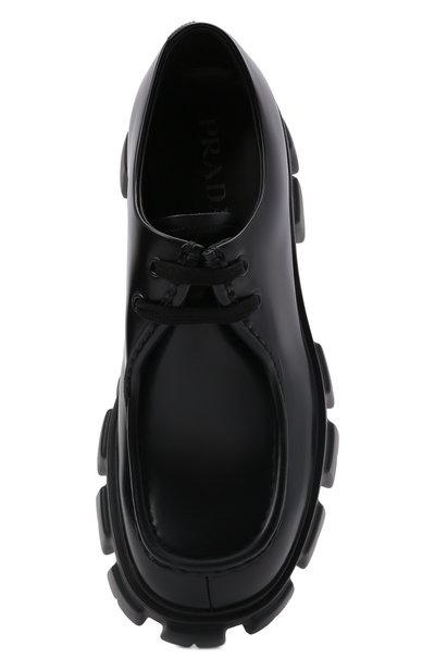 Кожаные дерби PRADA, арт. 2EE355-B4L-F0002, фото 5
