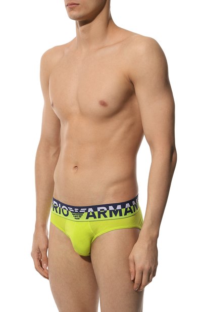 Хлопковые брифы EMPORIO ARMANI, арт. 110814/3F516, фото 2