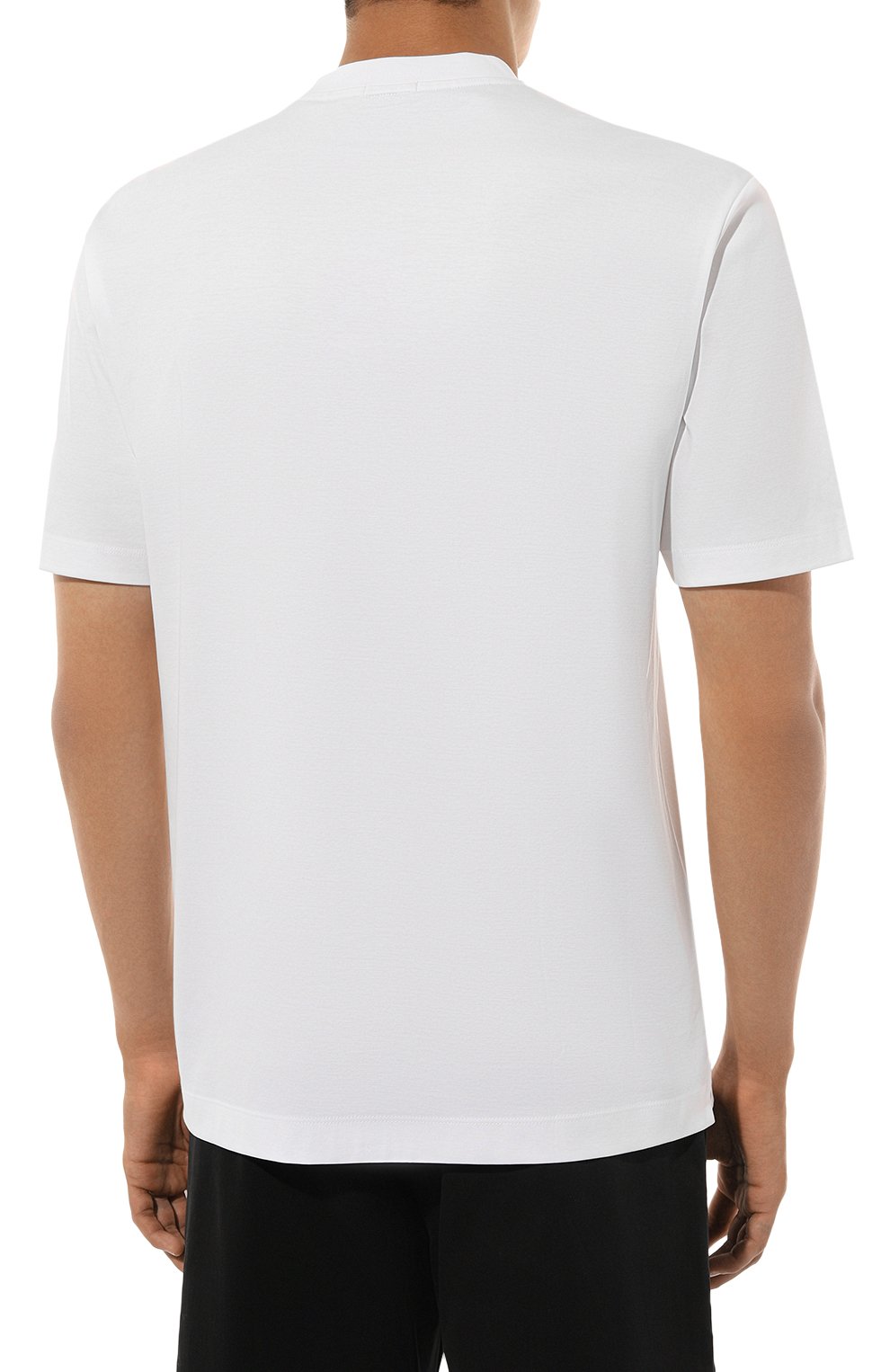 Хлопковая футболка BOSS, арт. 50520298, фото 4