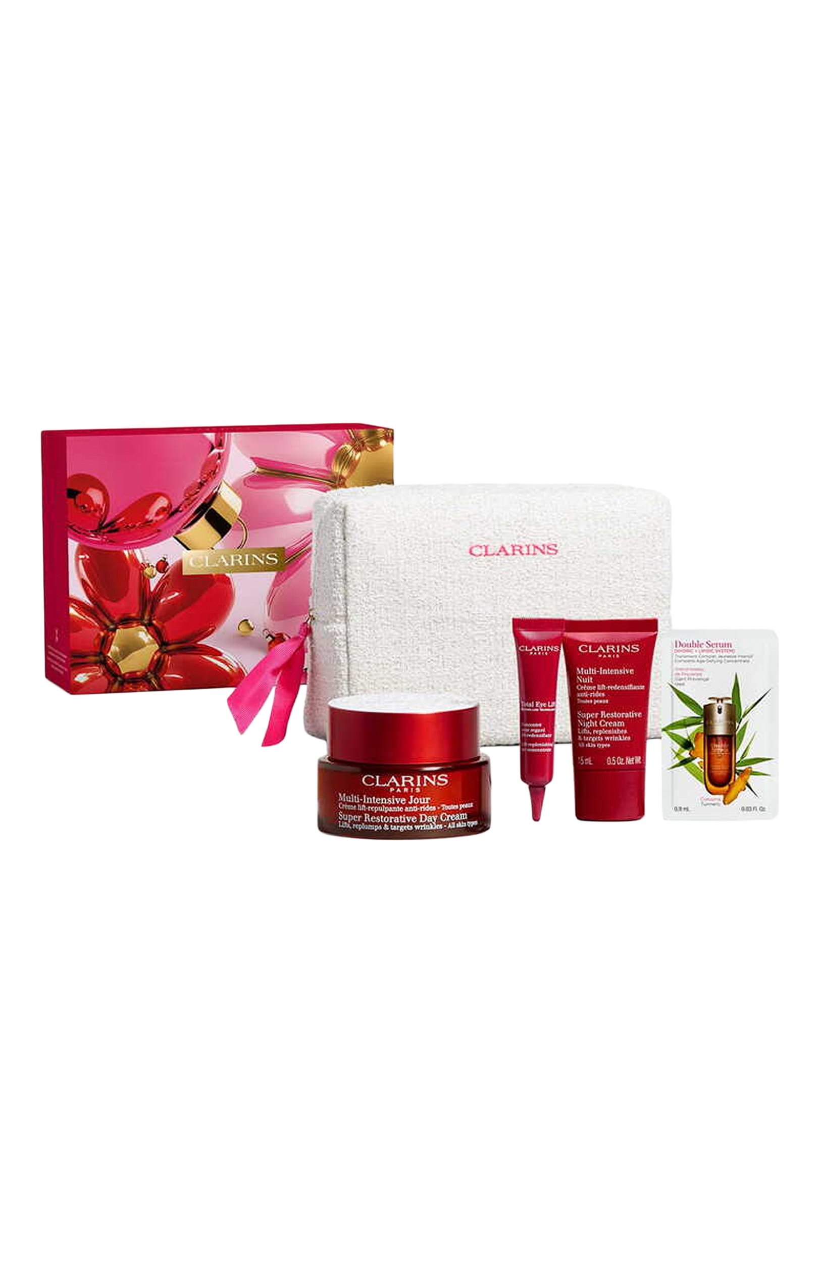 Набор multi-intensive (50+15+7+0,9ml) CLARINS бесцветного цвета по цене 14000 руб., арт. 80129824, фото 1 Набор multi-intensive (50+15+7+0,9ml) CLARINS, арт. 80129824, фото 1