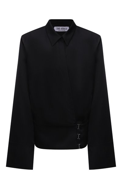 Атласная блузка THE ATTICO, арт. 221WCT97/E020, фото 1