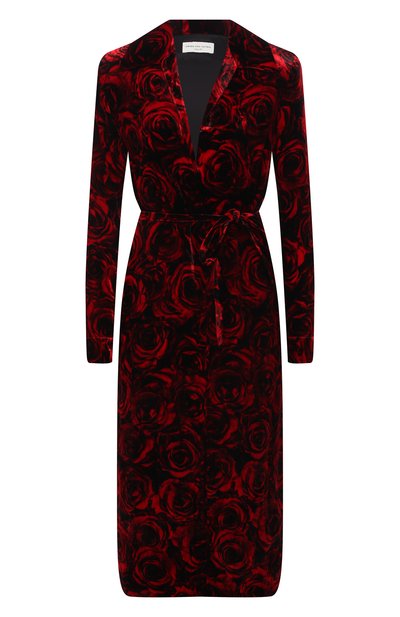 Женское платье из вискозы и шелка DRIES VAN NOTEN, арт. 212-011040-3007