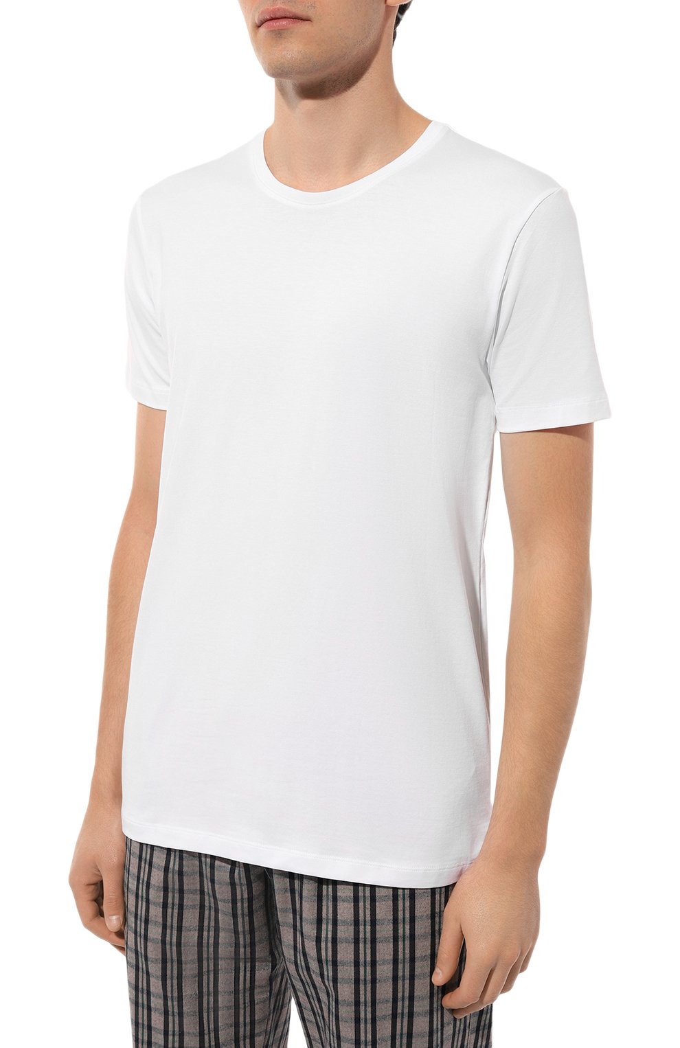 Комплект из двух футболок FALKE белого цвета по цене 8960 руб., арт. 68108, фото 3 Комплект из двух футболок FALKE, арт. 68108, фото 3