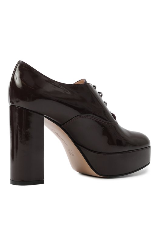 Лакированные ботильоны Vicky 100 Gianvito Rossi G25323.70RIC.NUIB0UR Бордовый  G25323.70RIC.NUIB0UR Фото 5