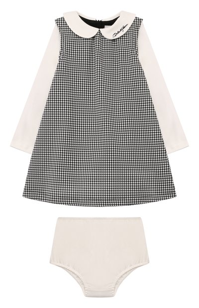 Комплект из платья и шорт DOLCE & GABBANA, арт. L24DA1/G7NZV/18/24M