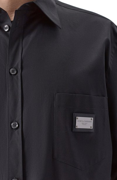 Хлопковая рубашка DOLCE & GABBANA, арт. G5JG4T/GK006, фото 5