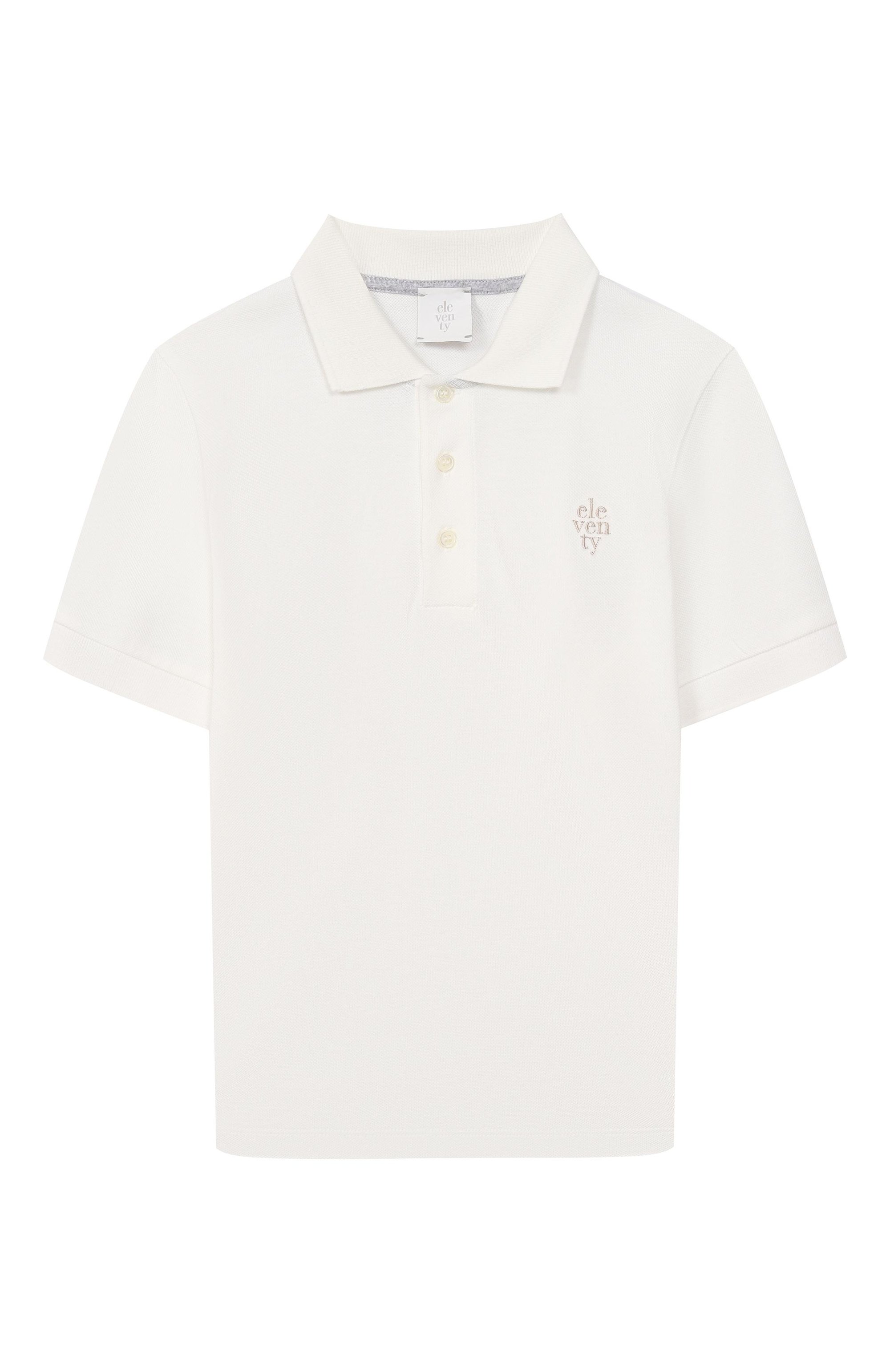 Хлопковое поло ELEVENTY, арт. EY8P71/Z3736_001, фото 1